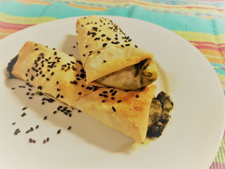 Sigara Börek mit Spinat – Extraveganzen