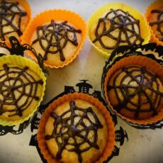 Halloween Piña Colada Muffins